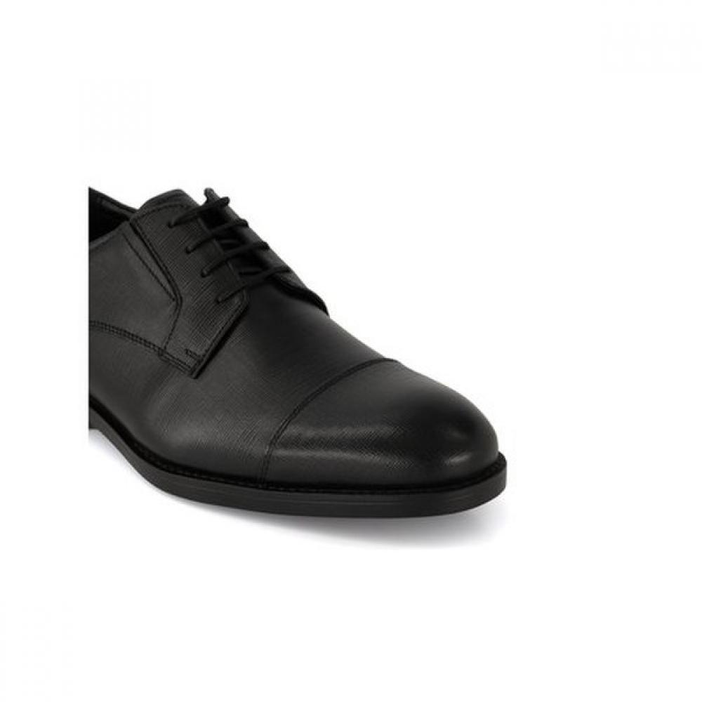 Daks Men S Comfort Saffiano dreSS ShoeS  Black  Dmx578 Ke10