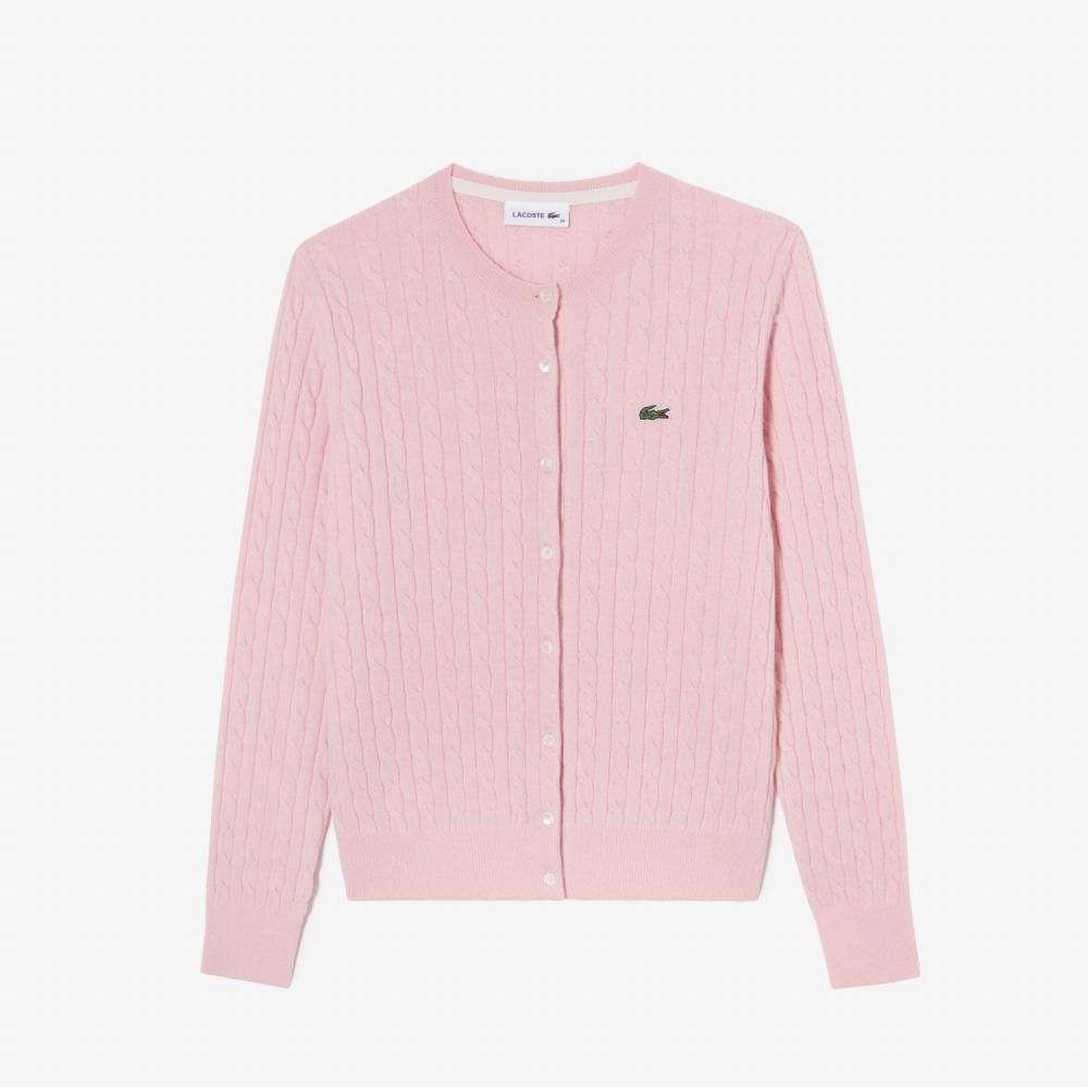 

LACOSTE Женский кардиган с круглым вырезом AF090E 53N SFI