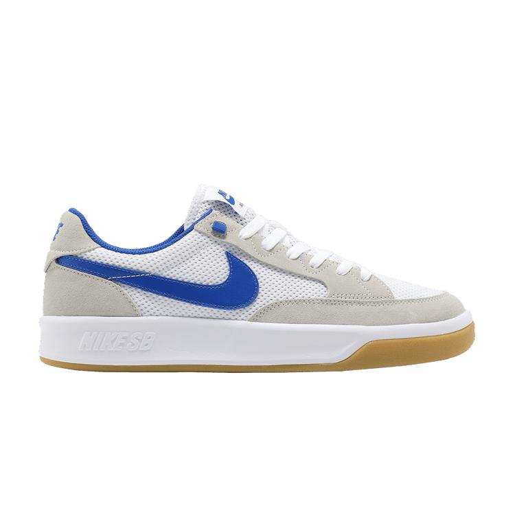 Nike Adversary SB White Hyper Royal 37.5