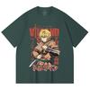 230 Gsm 100% Cotton Vinland Saga V1 Thorfinn Print Unisex Heavy Cotton T Shirt