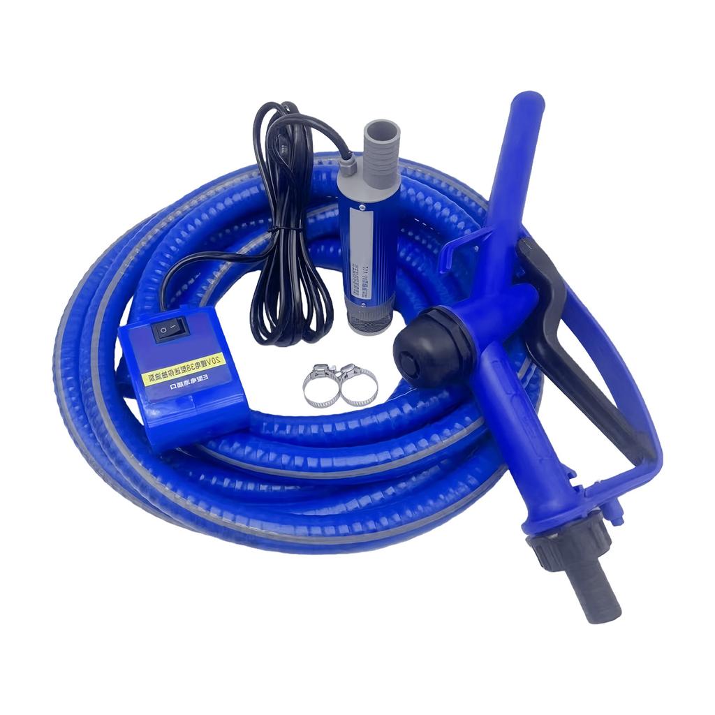 Fluid Transfer Pump Easy Carry Electric Oil Water Pump with Overheat Defense for Fues Water Double Application