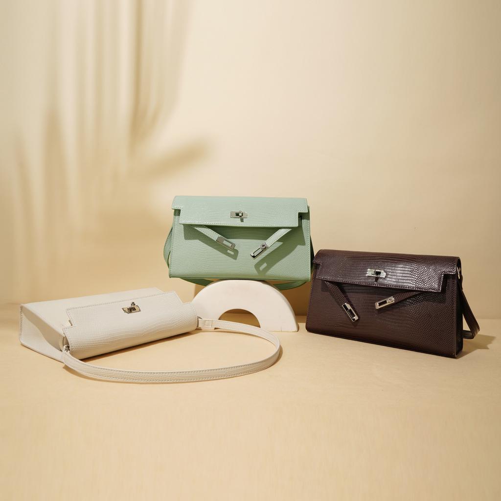 Underarm Leather Women's Bag New Fashion High-end Single Shoulder Messenger Bag
