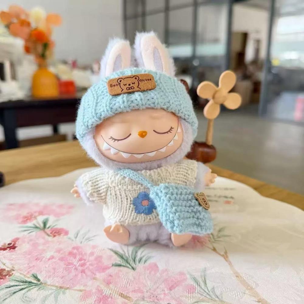 2025 New LABUBU Doll Clothes Accessories Freely Mix and Match for Dollhouse Decorations Cute, Trendy,Stain Resistant Easy To Clean