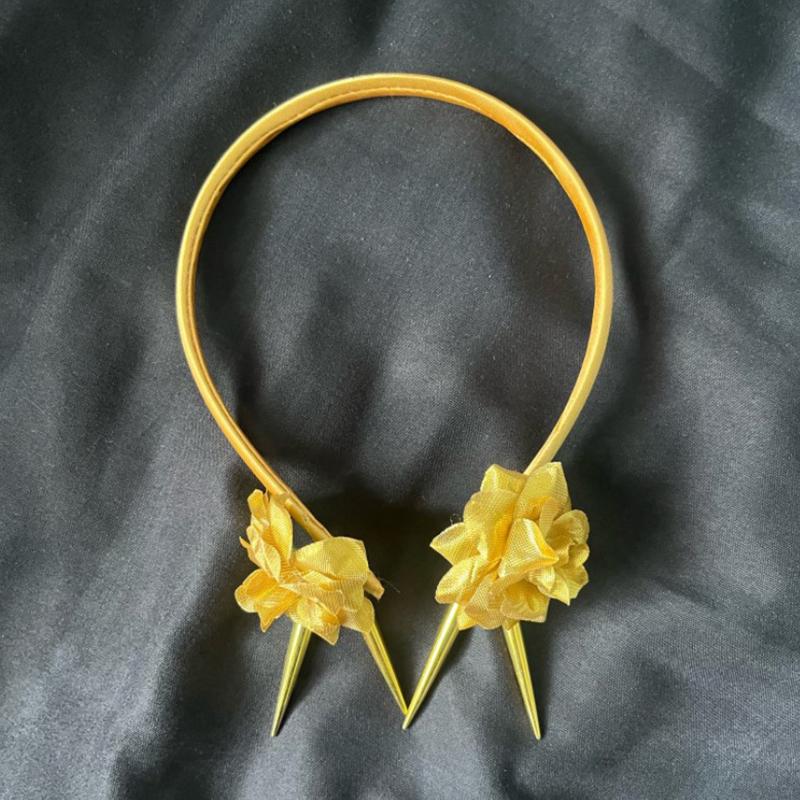 Anime Spy Family Yor Forger Headwear Cosplay Girl Killer Headpiece Party Costumes Props big flower 8.5cm