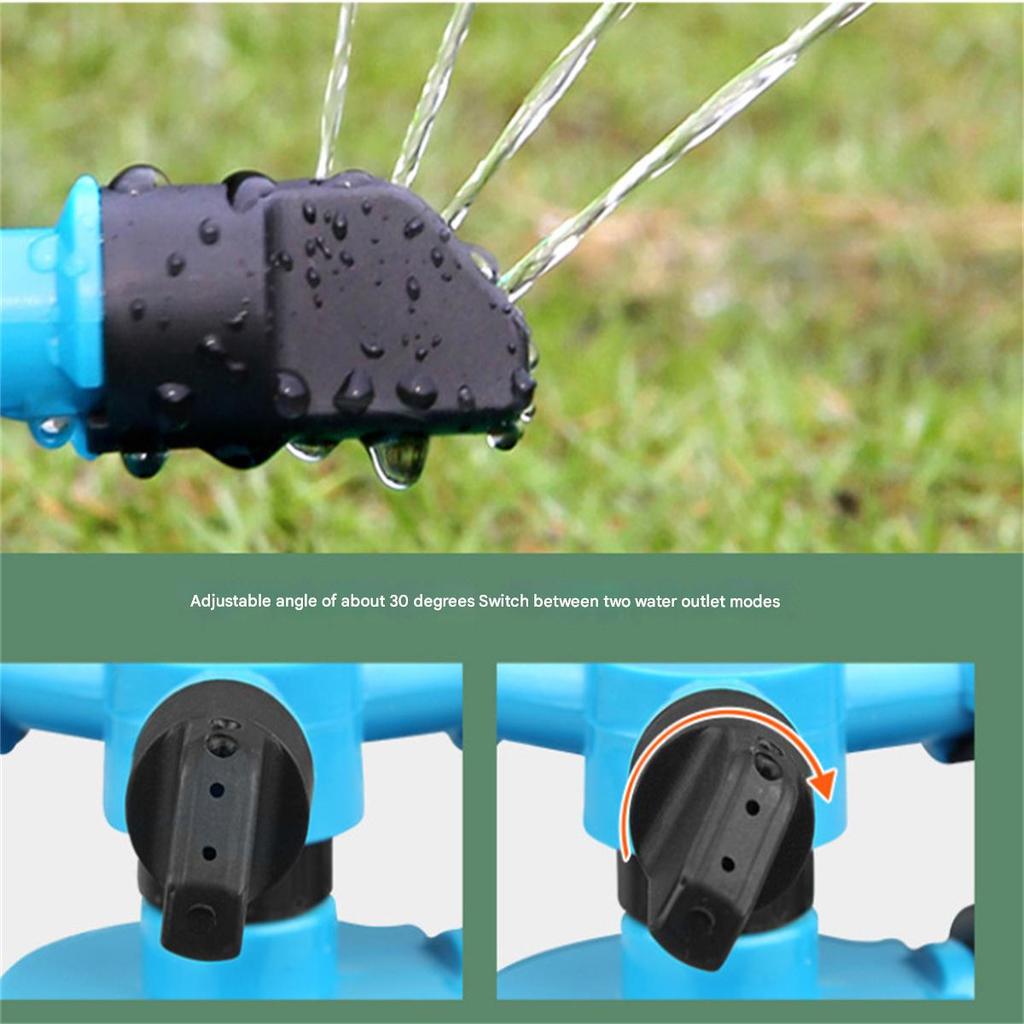 Sprinkler head 360 degree rotating water spraying agricultural vegetable garden automatic sprinkler lawn garden watering cooling