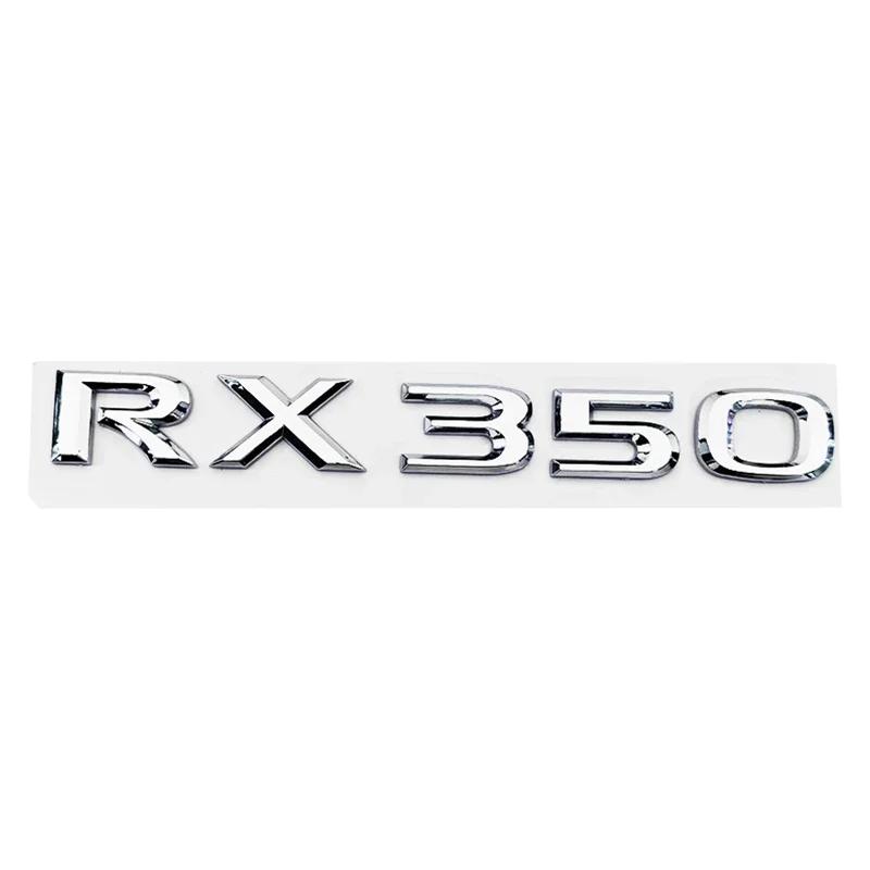 3D ABS Logo For Lexus GX470 LX570 LX600 RX350 RX300 Emblem Number Letters Sticker Car Trunk Badge Adhesive Decal Accessories