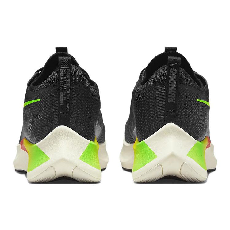 Nike Zoom Fly 4 Schwarz Multi Herren Sneaker Green-Strike Total-Orange Volt DQ4993-010