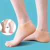 2PCS Heel Cushion Gel Heel Protector for Plantar Fasciitis Achilles Tendonitis Bone Spur Aching Feet Relieve Pain Pedicure Tools