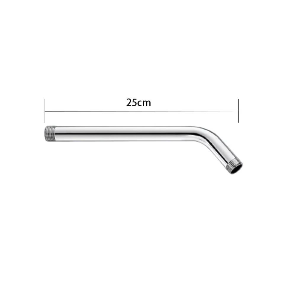 Stainless Steel Shower Pipe Wall Mounted Shower Arm Pipe Shower Head Extension Pipe