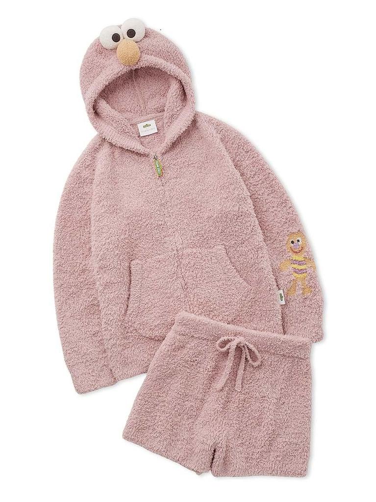 Gelato Pique Sesame Street Elmo Hoodie Shorts Set & (PWNT245029PNKF)