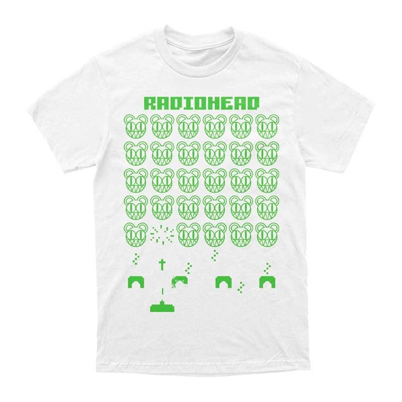 Classic Logo Radiohead Band Trendy Rock TShirt Cotton Graphic Tee Unisex Unisex Summer Streetwear 2XL