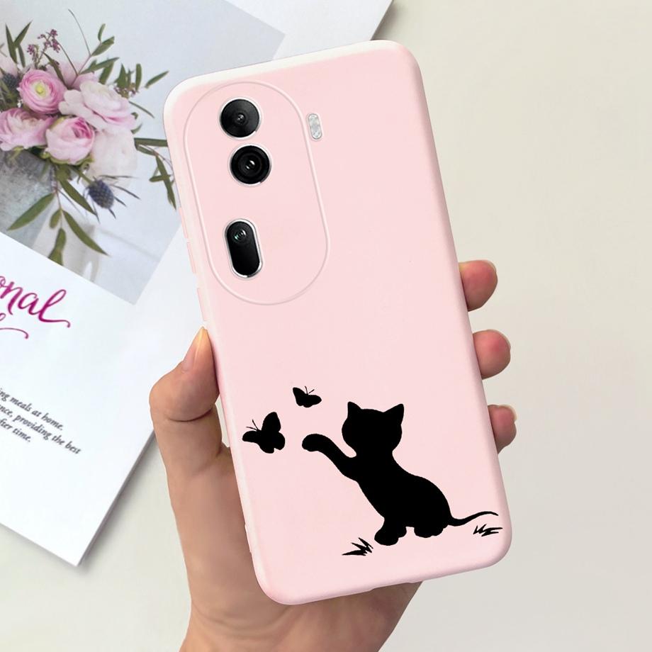 Handyhülle Für Oppo Reno 11 Pro 5G Niedliche Tiere Silikon Weiches TPU Hülle Rückseite Für Oppo Reno11 CPH2599 Reno11 F CPH2603 Capa