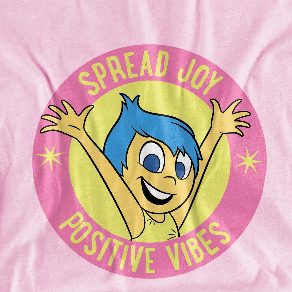 Inside Out 2 Childrens/Kids Positive Vibes Joy T-Shirt