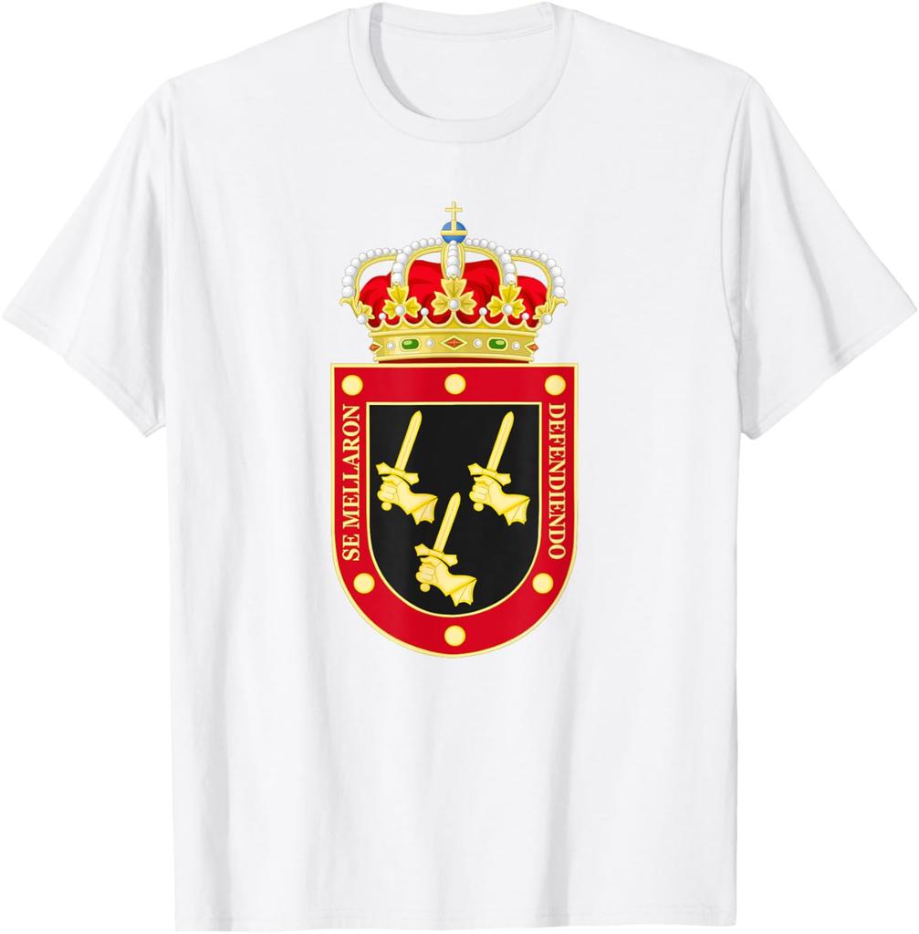 Emblem Veterans Spanish Army Armed Forces GC T-shirt Short Sleeve Casual 100% Cotton Shift
