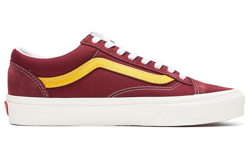 Men's Sneakers Vans Unisex Style 36 Sneakers Red Wine Red