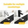 29.92in Kitchen Sink Splash Guard Silicone Faucet Handle Drip Catcher Tray Kitchen Gadgets Sink Accessories For Kitchen Counter