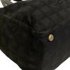 CHANEL Nylon New Travel Line Tote MM Tote Bag black Nylon Women Used