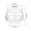 Casco para Gato Anti Mordeduras Transpirable Capucha para Gatito Casco Transparente para Aseo de Gato Para Gatito Perro Pequeño Prevención Recorte Baño