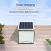 LED Solar Light Modern Design Solar Street Light Floodlight Waterproof Garden Light Outdoor IP67 Solar Lamp Garage Warehouse