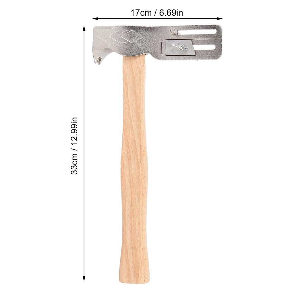 Hammer Hatchet Magnetic Roofing Hammer Multi Functional Ergonomic Handle Roofing Hatchet for Roof Construction Repair
