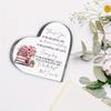 "Thank You for Helping Me Grow" Teacher Plaque - Inspirational Desk Gift for Mentors