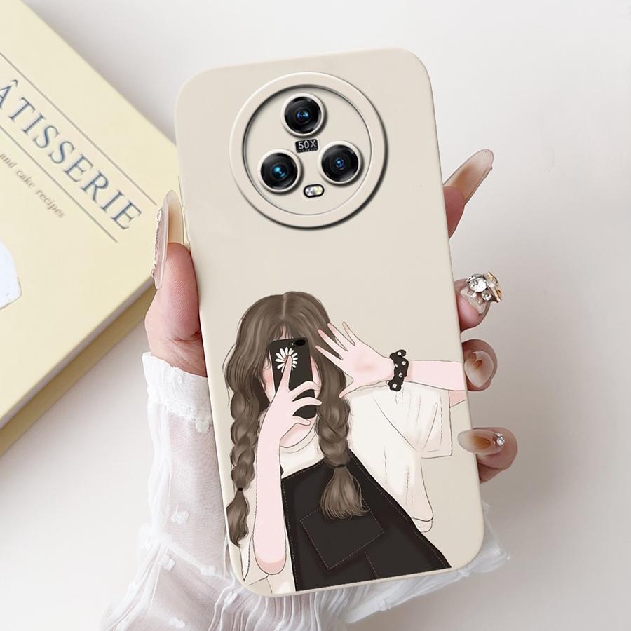 For Honor Magic5 Pro Case Magic 5Pro Luxury Painted Proective Cover Soft Silicone Phone Case For Honor Magic 5 Pro Fundas