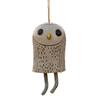 Versatile Four Seasons Decorations Handmade Whimsical Animal Wind Chime, Hand Painted Resin Woodland Hanging Decor Rustic Garden Charming Housewarming