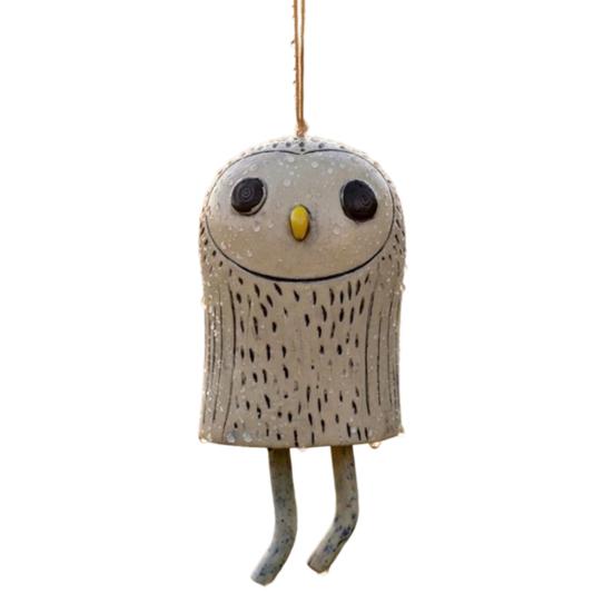 Versatile Four Seasons Decorations Handmade Whimsical Animal Wind Chime, Hand Painted Resin Woodland Hanging Decor Rustic Garden Charming Housewarming