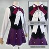 SCIONE Diabolik Lovers Anime Komori Yui Cosplay Costume School Uniform Embroidery Suit Vest Skirt Shirt  Bow Ties Halloween Cosplay Costume