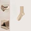 Women's Autumn and Winter Deodorant Retro Boneless Drum Pile Cotton Socks