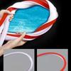 1pc 1m 4cmX3cm Shower Water Dam Self Adhesive Dry Wet Separation Shower Threshold Flexible Silicone Water Dam Guard Shower Edge