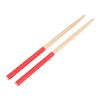 5A Drumsticks für Erwachsene Kinder Anfänger Ahorn Holzspitze Drumsticks mit rutschfestem Gummigriff für