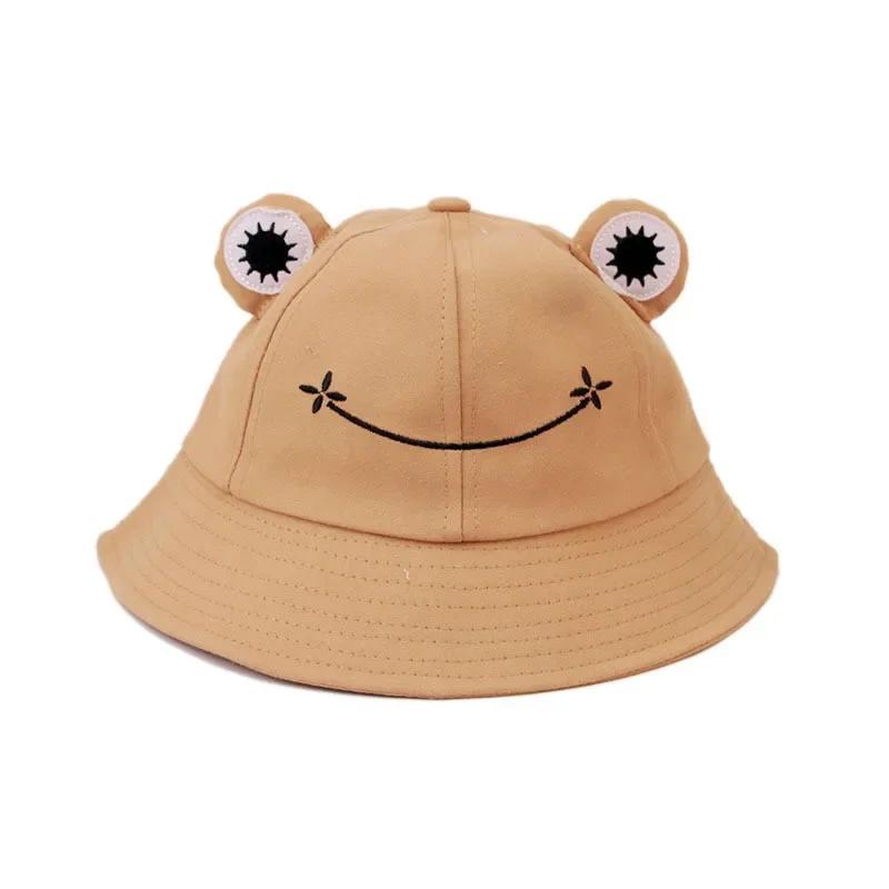Cute Colorful Cartoon Animal Fisherman Hat Women's Sweet Fashion Small Fresh Solid Color Sun Hat
