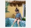 2025 New Girls' Swimsuit: Stylish Two-Piece & One-Piece Options for Young Children