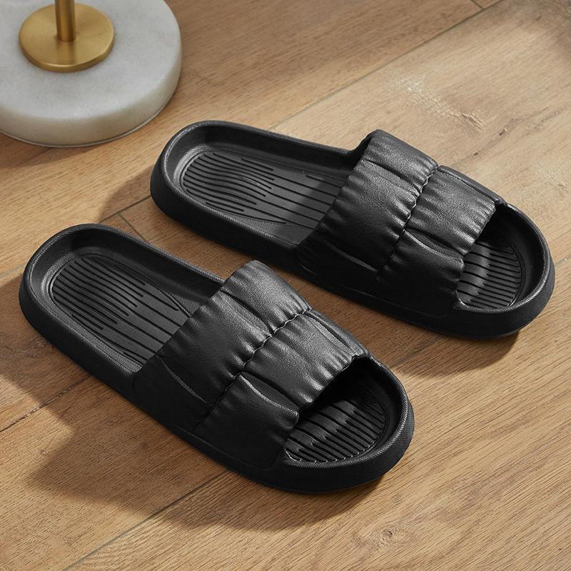 Slippers Women's Indoor Home Shoes Cool Slippers Men's Couple Non-slip Summer Home New Home Flat Bottom