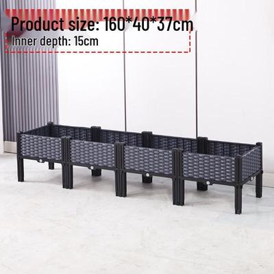 Zhuchuang HC 4-Tier Balcony Vegetable Planter Box