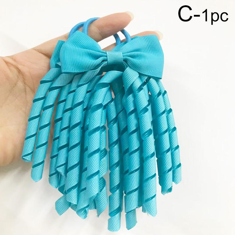 Girl Rubber Band Hair Rope Cheerleader Girl Hair Tie Hair Ring Ponytail Holder Bowknot Headdress