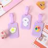 Cute Cartoon PVC Luggage Tag - Waterproof Travel Boarding Pass Card for Students