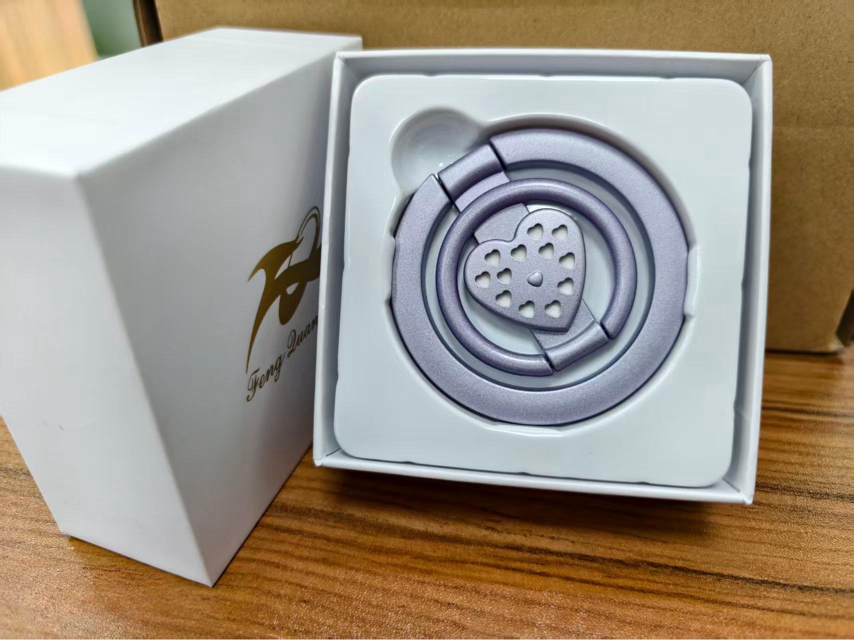 

MagSafe Aromatherapy Magnetic Phone Holder for Desks Heart-shaped фіолетовий