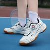 Children's Badminton Shoes Boys and Girls Mesh Breathable Sports Shoes Youth Lightweight Shock Absorption Professional Competition Training Shoes