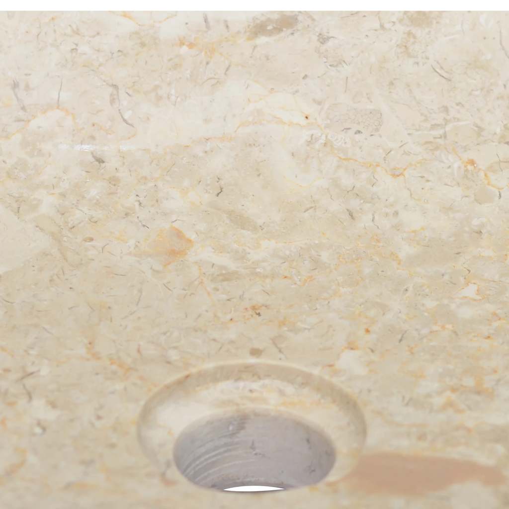 Cream Wash Basin 50 X 35 X 10 Cm Marble