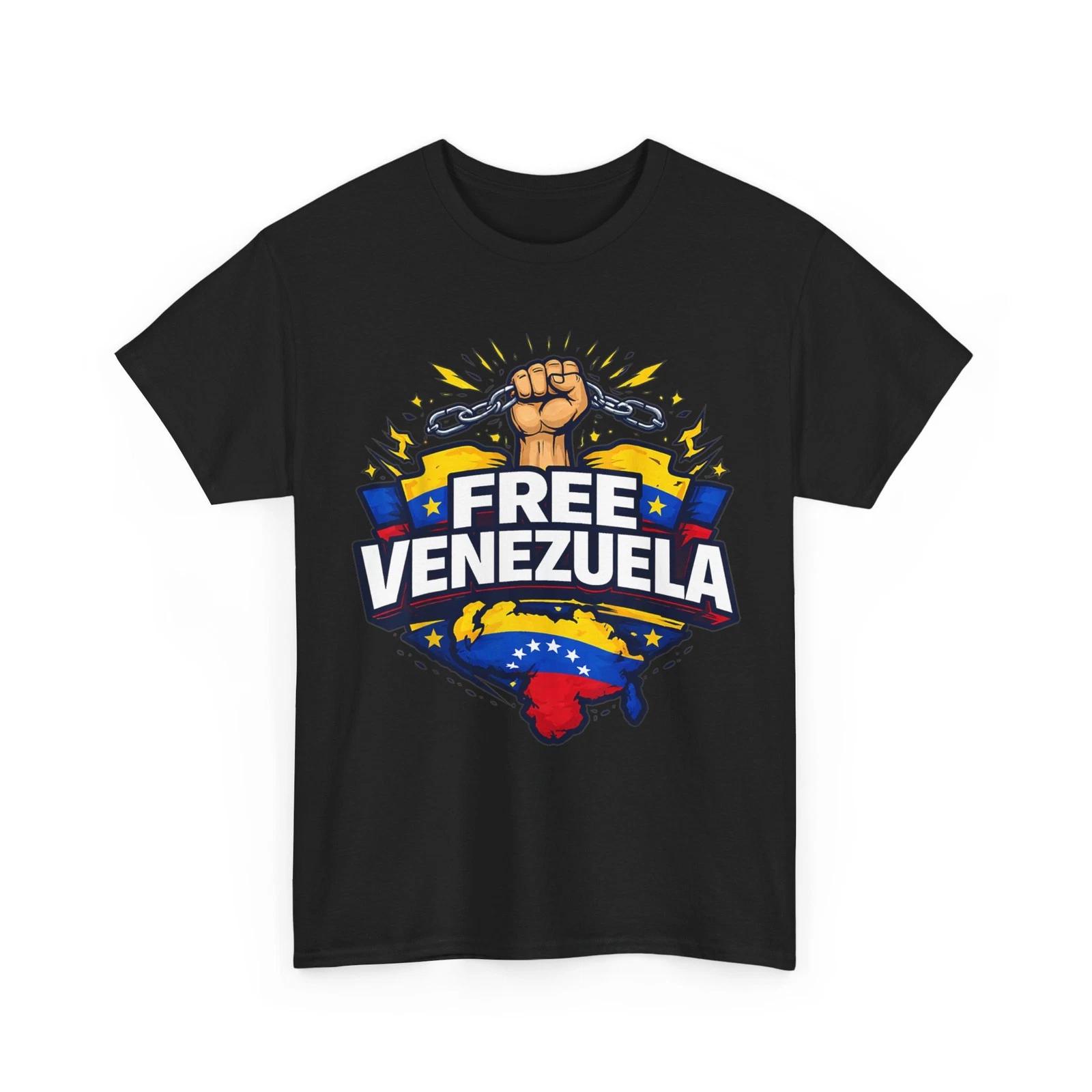 Free Minds, Free Venezuela T-Shirt 4XL