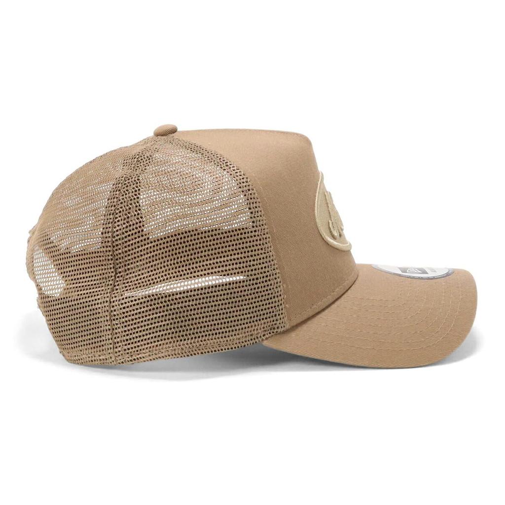 New Era Mesh Cap 9FORTY Trucker 14721095 N839AF173 Khaki Beige FREE Tonal Color ONSPOTZ Exclusive Hat 9FORTY 940 Seasonal Coordination Popular Size