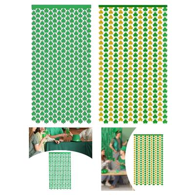 100x200cm St Patrick's Day Decorative Foil Curtain for Events And Gatherings