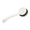 Cooktop Cleaning Brush Long Handle Durable Bristles White Sink Cleaning Brush for Household Kitchen