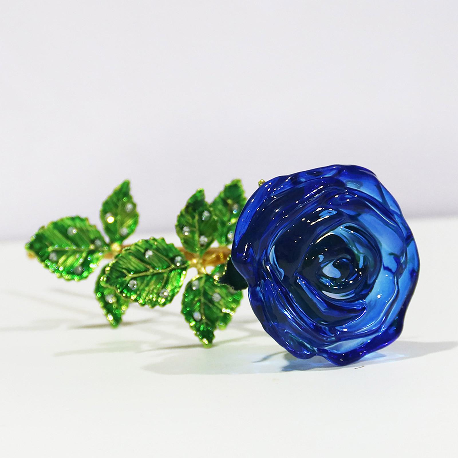 Forever – Rose With Gold-Plated Stem, Eternal Love Flower Gift For Valentine’s Day, Anniversary Occasions One Size