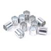 48 pcs Alloy Wheel Spacers 10mm Length for For SCOOTERs and Skateboards