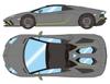EIDOLON COLLECTION Lamborghini Aventador S Roadster Japan Limited Edition 2021 Grigio Stripe Finish EM598C Make-Up 1/43 Vulcano/Green