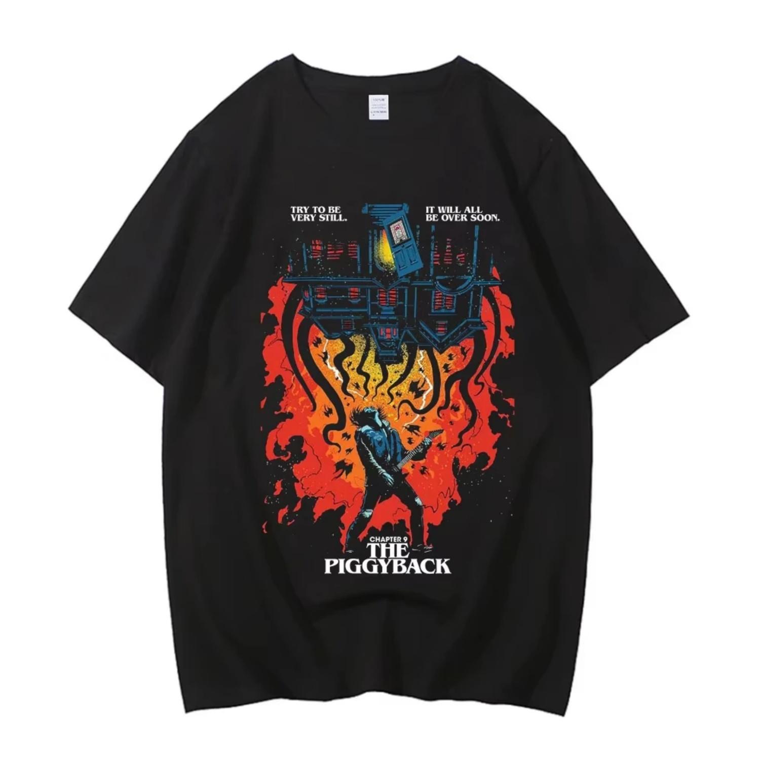

TV Series Eddie Munson The Demogorgon 2026 New Bestseller Men s 100%Cotton Y2k Graphic Hawaiian Luxury Shirt Women Summer Tshirt S