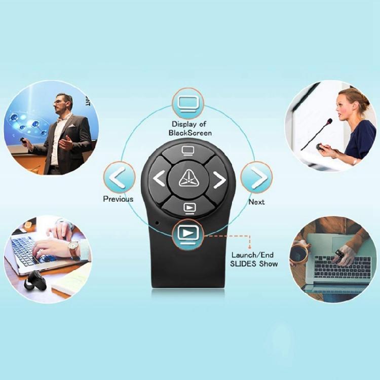 Finger Ring Remote Control for Powerpoint PPT Slide 2.4GHz RF Wireless Presenter